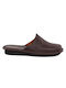 Castor Anatomic Men's Leather Slippers Brown