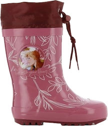 Disney Kids Wellies Frozen Burgundy Disney Kids Wellies Frozen Burgundy