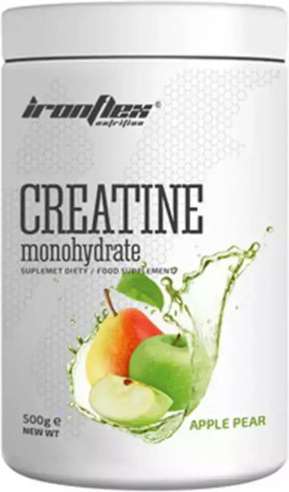 Ironflex Nutrition Creatine Monohydrate με Γεύση Apple Pear 500gr