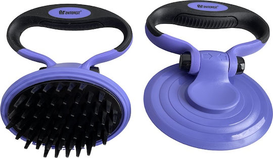 Pet Interest Soft Pin Brush Foldable Βούρτσα για Διάφορα Μήκη Τρίχας για Περιποίηση Τριχώματος Πράσινο
