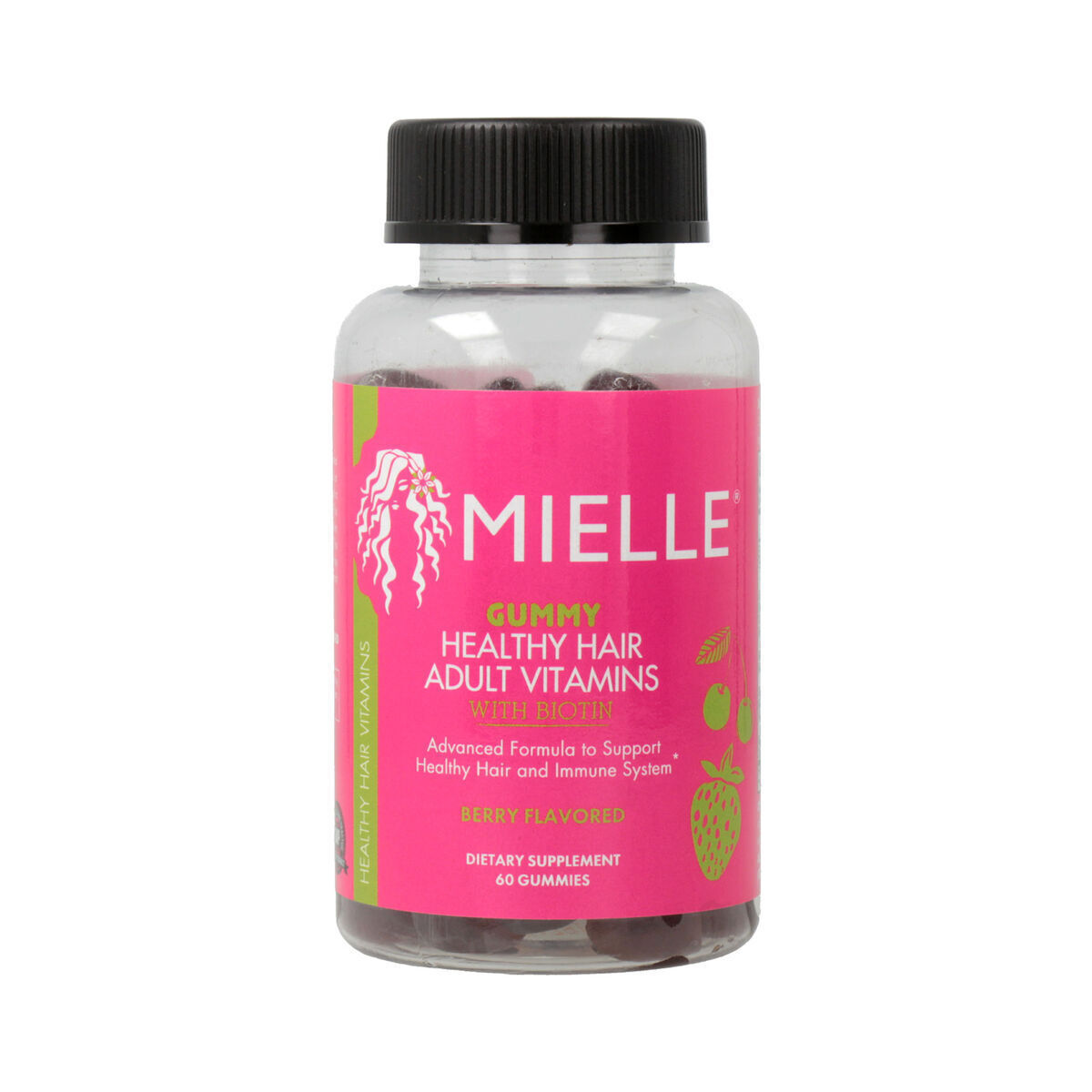 Mielle Organics Gummy Healthy Hair Adult Vitamins Berry 60 ζελεδάκια