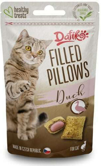 Filled Pillows Λιχουδιές Σνακ με Πάπια για Ενήλικες Γάτες 40gr