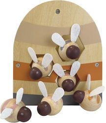 Egmont Baby Toy Σφηνώματα Μελισσούλες made of Wood for 12++ Months