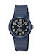 Casio Men's Watch 34.9mm Battery with Blue Rubber Strap