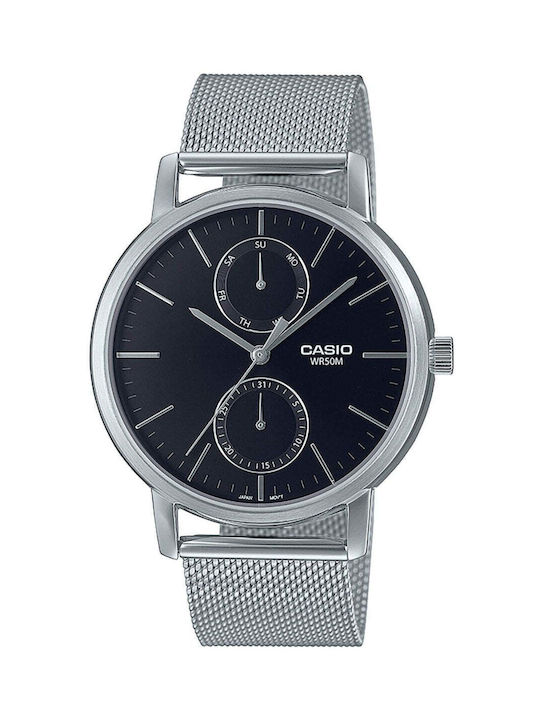 Casio Uhr Chronograph Batterie mit Silber Metal...