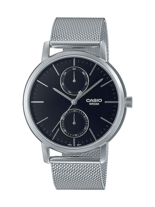 Casio Ανδρικό Ρολόι 41mm Χρονογράφος Μπαταρίας ...