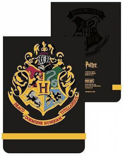 Graffiti Harry Potter Mini Hogwarts Notizbuch Schwarz