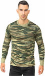 Onurel Long Sleeve Sweatshirt Military Army Α In Khaki Colour
