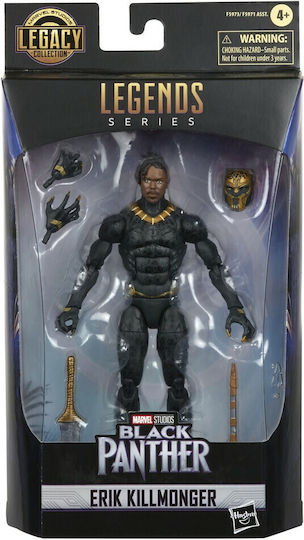 Фигура за Действие Black Panther - Killmonger Легенди на Марвел за 4+ години Години 15см.