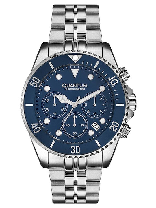 Quantum Men's Watch 44mm Chronograph Battery wi...