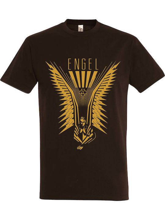 Tricou Unisex " Rammstein Angel ", Ciocolată