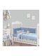 Das Home Decke Kinderbett Hellblau 110x150cm