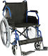 Alfa Care Smart Standard AC-45 Αναπηρικό Αμαξίδιο 24" Πτυσσόμενο Απλού Τύπου με Απλή Πλάτη Aμαξίδιο Πτυσσόμενο με Συμπαγείς Τροχούς 24" 46cm 13-528-005 Μπλε