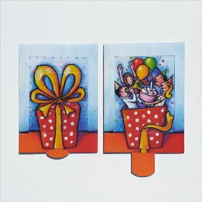 Greeting Card Birthday with Motion 10.50x14.50cm