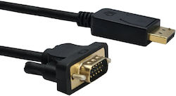 Powertech PTH-070 DP Male - VGA male 2m Powertech PTH-070 DP Male - VGA male 2m