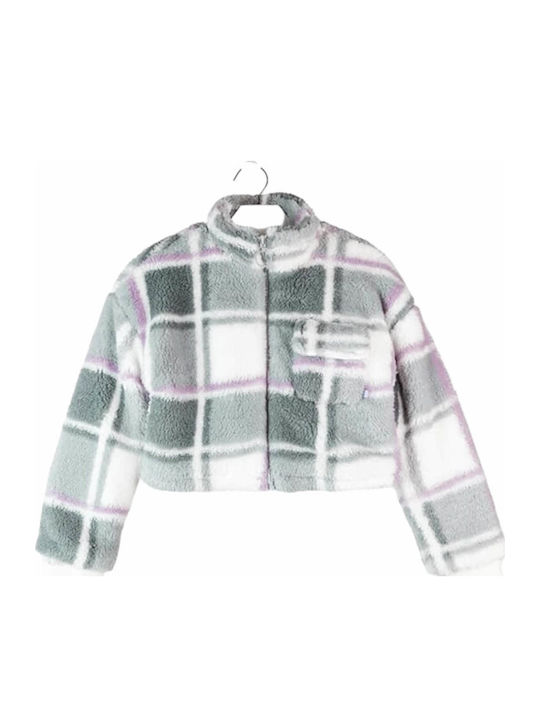 Kids Cardigan Furry Multicolour