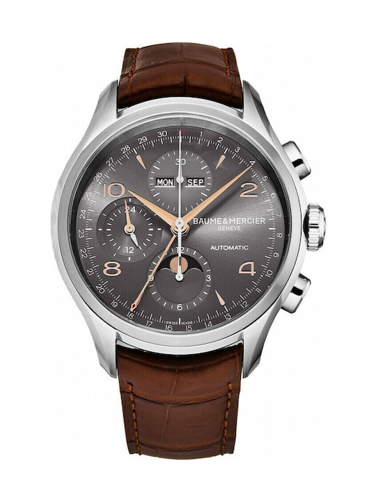 BAUME et MERCIER Clifton Baumatic Moonphase 43mm slate-greyDial