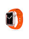 Tech-Protect Iconband Armband Silikon mit Pin Orange (Apple Watch 42/44/45mm) THP1353