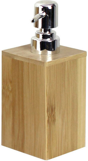 Douceur d'Intérieur 1801436 Tabletop Bamboo Dispenser Brown