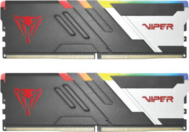 Patriot Viper Venom RGB 32GB DDR5 RAM with 2 Modules (2x16GB) and 6200 Speed for Desktop