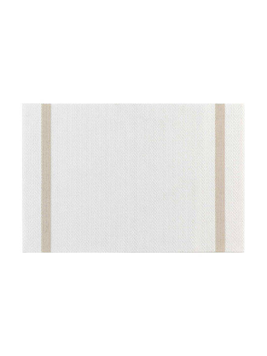 L-C Goldira Placemat Plastic White 44x29cm 1pcs