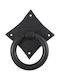 Roline Knocker Front Door Κ324 Black