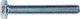 FFG Screw Hexagon Galvanized DIN 933 with Diameter M8 and Length 25mm 200pcs