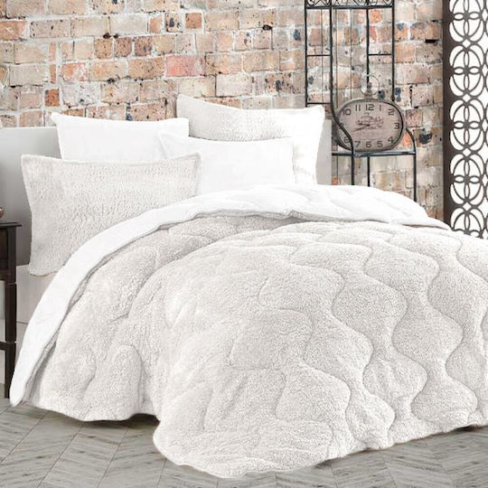 Saray Home Κουβερτοπάπλωμα Σετ Διπλό 200x240εκ. Softwell Ιβουάρ 3τμχ Saray Home Κουβερτοπάπλωμα Σετ Διπλό 200x240εκ. Softwell Ιβουάρ 3τμχ