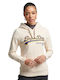Vintage Logo Lang Damen Sweatshirt Kapuzen Rosa