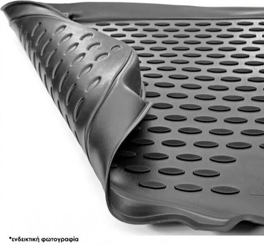 Novline Set of Front and Rear Mats 4pcs Tray Type for Mazda 3 2004-2009 Black