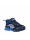 Bull Boys Παιδικά Sneakers High Stegosauro με Φωτάκια Μπλε