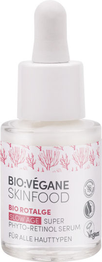 Bio Vegane Bio Rotalge Slow Age Ενυδατικό & Αντιγηραντικό Serum Προσώπου με Bakuchiol & Ρετινόλη για Αποτοξίνωση & Αναζωογόνηση 15ml