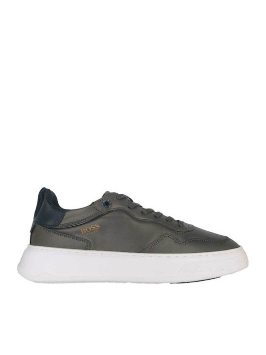 Boss Shoes Ανδρικά Sneakers Χακί