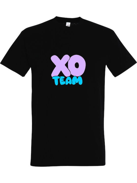 T-shirt Unisex " XO Team ", Black