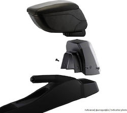 Carner Car Armrest for Peugeot 206 Plus 2009-2012 Black