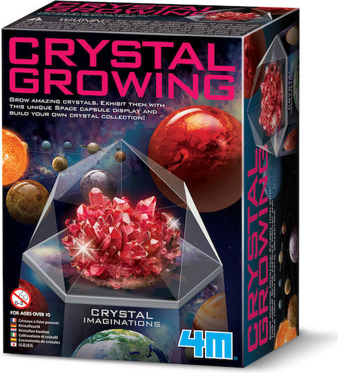 4M Καλλιέργεια Κρυστάλλων Educational Game Crystals for 10+ years old Years Old