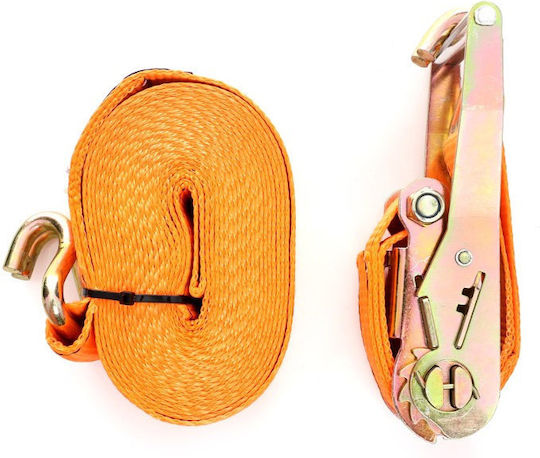 Kraft & Dele Curea 600x3.5cm cu curele de bagaje auto Portocaliu 1buc