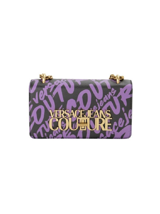 Versace Γυναικεία Τσάντα 'Ωμου Μωβ
