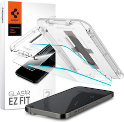 Spigen EZ FIT GLAS.tR Sticlă călită 2buc (iPhone 14 Pro Max) AGL05202