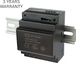 XP Power DIN Rail Power Supply 12V/100W