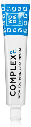Woom Family Complex Οδοντόκρεμα για Πλάκα & Τερηδόνα 75ml