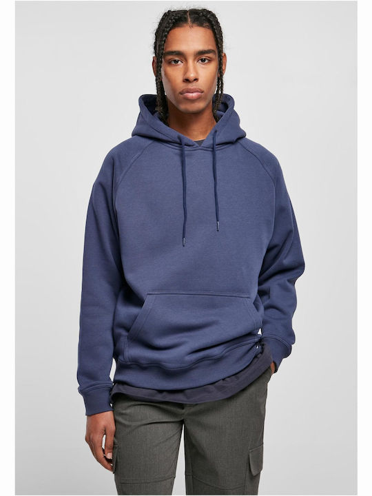 Urban Classics Φούτερ με Κουκούλα Darkblue