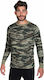 Jokers Long Sleeve Sweatshirt Military Greek Army In Khaki Colour 807