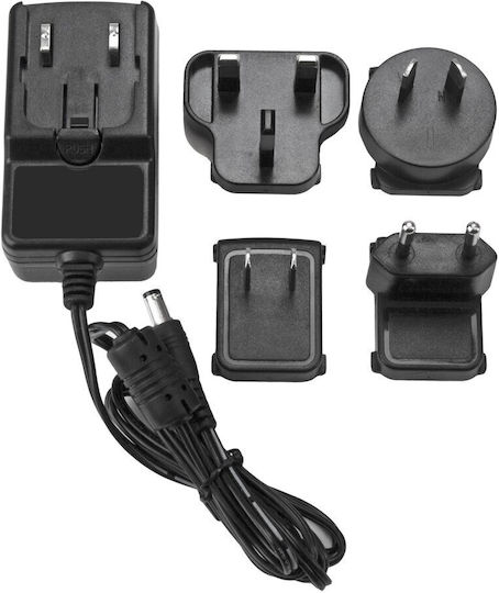 StarTech Universal Τροφοδοτικό 12V 2A με Ισχύ 24W NA/EU/UK/AU (SVA12M2NEUA)