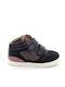 Kids Sneakers High Anatomic with Scratch Blue