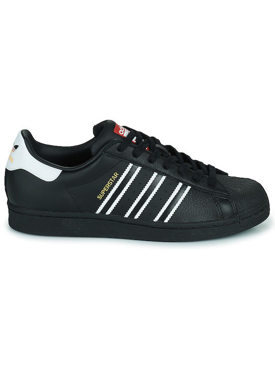 Adidas Superstar Sneakers Core Black / Cloud White / Team Power Red