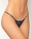 Milena by Paris 6310 Micro G-String με Δαντέλα ...
