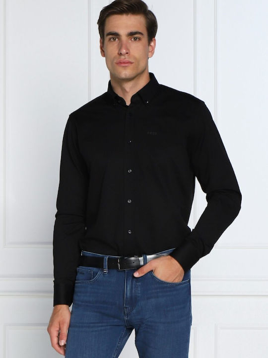 Hugo Boss Long-sleeved Shirt Black 50469378-001