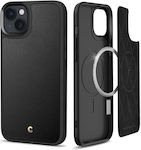 Spigen Cyrill Kajuk Mag Silicone Back Cover Black (iPhone 14)