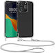 KWmobile Metal Necklace Back Cover Silicone wit...